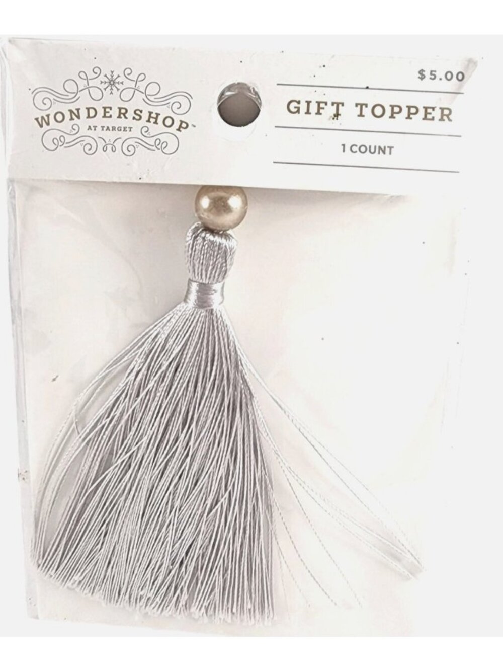 NWT Wondershop Gift Topper Tassel Christmas Gifts Wrapping Decoration Holiday